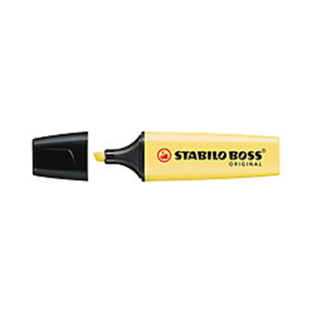 Stabilo, Boss, Highlighter, Pastel, Yellow